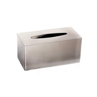 مخزن دستمال رومیزی چهارگوش مدل M2001 - استیل