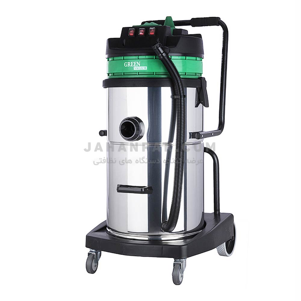 جاروبرقی صنعتی سه موتور ساده Green H703