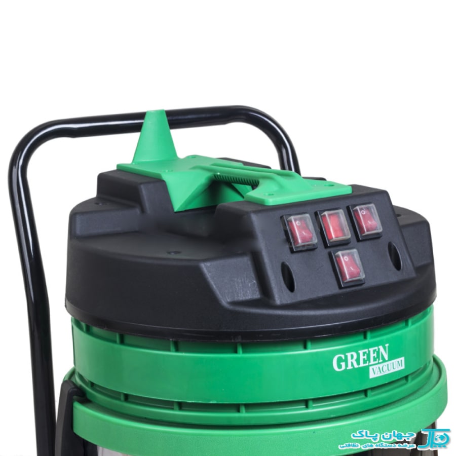 جاروبرقی سه موتوره اتوماتیک ویلایی Green H353A