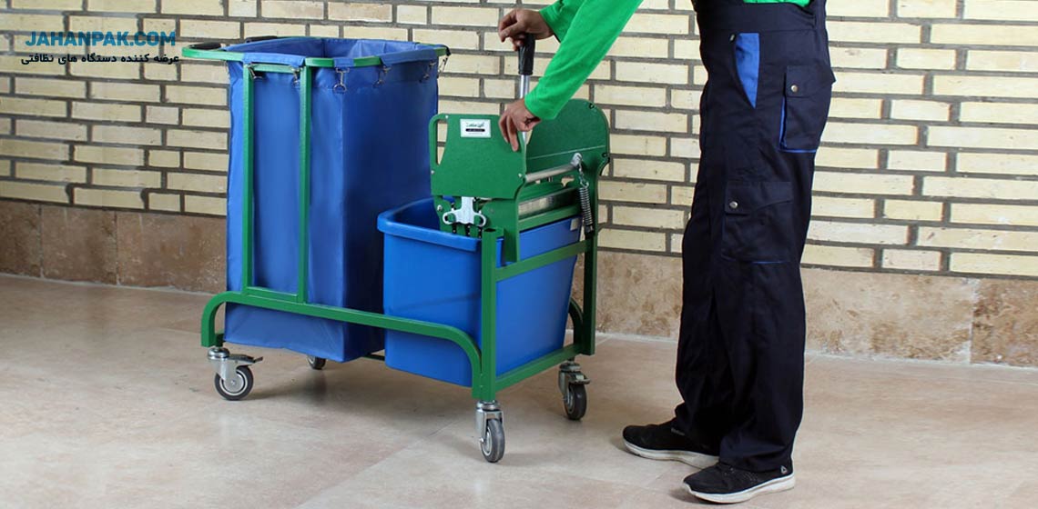 ویژگی‌های ترالی نظافتی مدل Green 2450